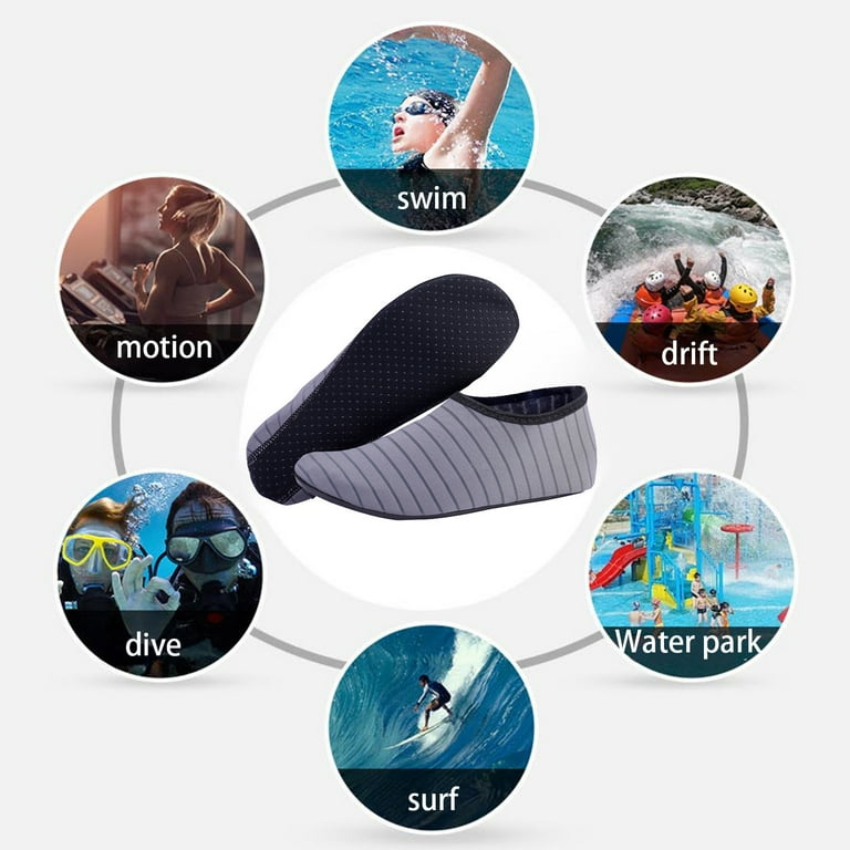 Water Shoes for Women Men Quick-Dry Breathable Aqua Socks Flexible
