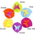 thumbnail image 2 of RV Juego de 6： tapa de taza de silicona de grado alimenticio (mariposa), tapa de taza de mariposa creativa a prueba de polvo, hermética, tapa de taza de bebida de silicona, tapa de taza caliente, 2 of 5