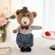 thumbnail image 1 of Muñeco de pareja adorable de la serie Critters Town con osito de peluche a la moda, regalo para parejas, juguete suave., 1 of 5