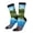 3 Black, variant on Island And Coral Reef Crew Socks for Men & Women, Breathable Casual Athletic Ankle Socks