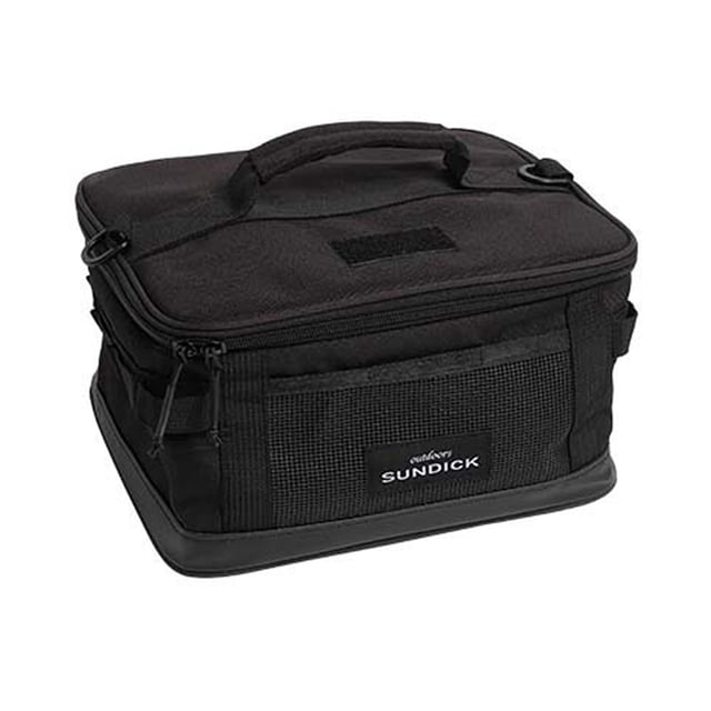 Bolsa organizadora de herramientas para camping, impermeable, multiusos. Negro