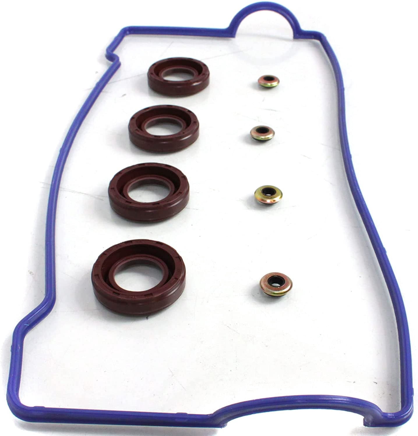 Valve Cover Gasket Compatible with 1993-1997 Toyota Corolla Rubber material