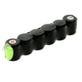 thumbnail image 2 of 5x Exell 7.2V 300mAh Custom NiMH Battery w/Tabs Emergency Exit Lights Scanners, 2 of 3