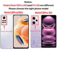 thumbnail image 3 of Funda Redmi Note 12 Pro 4G 5G 12S Case Carcasa Duro Ventana Deslizante Proteger La Cámara Soporte De Anillo Anti-huella Digital a prueba de choques, 3 of 4