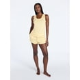 thumbnail image 2 of Joyspun Women's Tank Top and Shorts Pajama Set, 2-Piece, Sizes XS-3X, 2 of 5