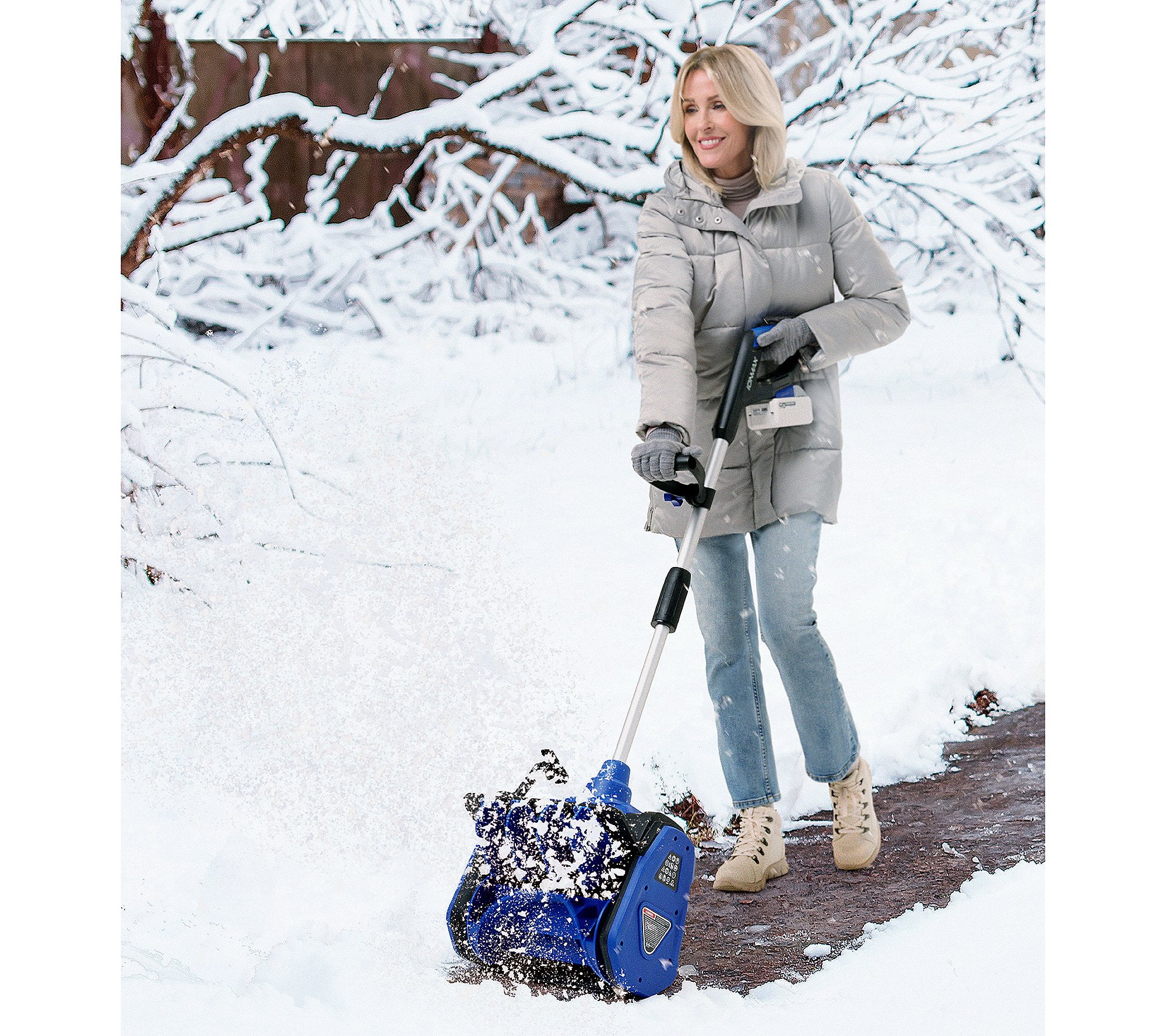 Restored Snow Joe 24V-SS13.5-XR-SJB IONMAX Cordless Snow Shovel