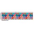 thumbnail image 3 of Ambesonne Flora Fabric by the Yard Upholstery, Digital Drawn Rose Pattern, 3 Yards, Pale Mustard Teal Salmon, 3 of 5