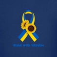 thumbnail image 3 of CafePress - Ukraine Support Ribbon T Shirt - Dark T-Shirt Kids XS-XL, 3 of 4
