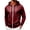 Wine#50810GG, variant on Hearthz Mens Hoodies Zip Up Long Sleeve Men's Hoodie Jacket Streetwear Oversized Fall Winter Mens Hoodies with Pocket Black XL