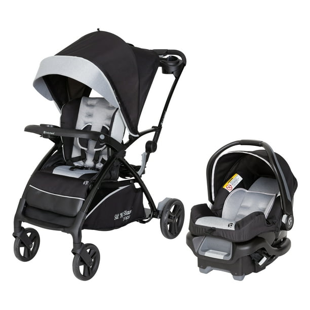 Baby Trend Sit N Stand 5 In 1 Per Travel System Moondust Gray Com - Baby Trend Skyview Plus Stroller Car Seat Travel System