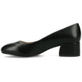 thumbnail image 3 of Journee Womens Saarii Slip On Block Heel Round Toe Pumps, 3 of 9
