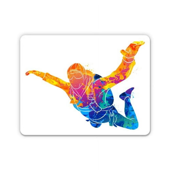 Skydiving - 3" Vinyl Sticker - For Car Laptop I-Pad Phone Helmet Hard Hat - Waterproof Decal