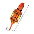 thumbnail image 4 of Open Box AquaPro 96" Heavy Duty Nylon Tiger Water Towable 2 Person Rider,Orange, 4 of 7
