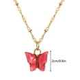 thumbnail image 1 of Acrylic Pendant Necklace Creative Net Red Pearl Clavicle Chain, 1 of 3