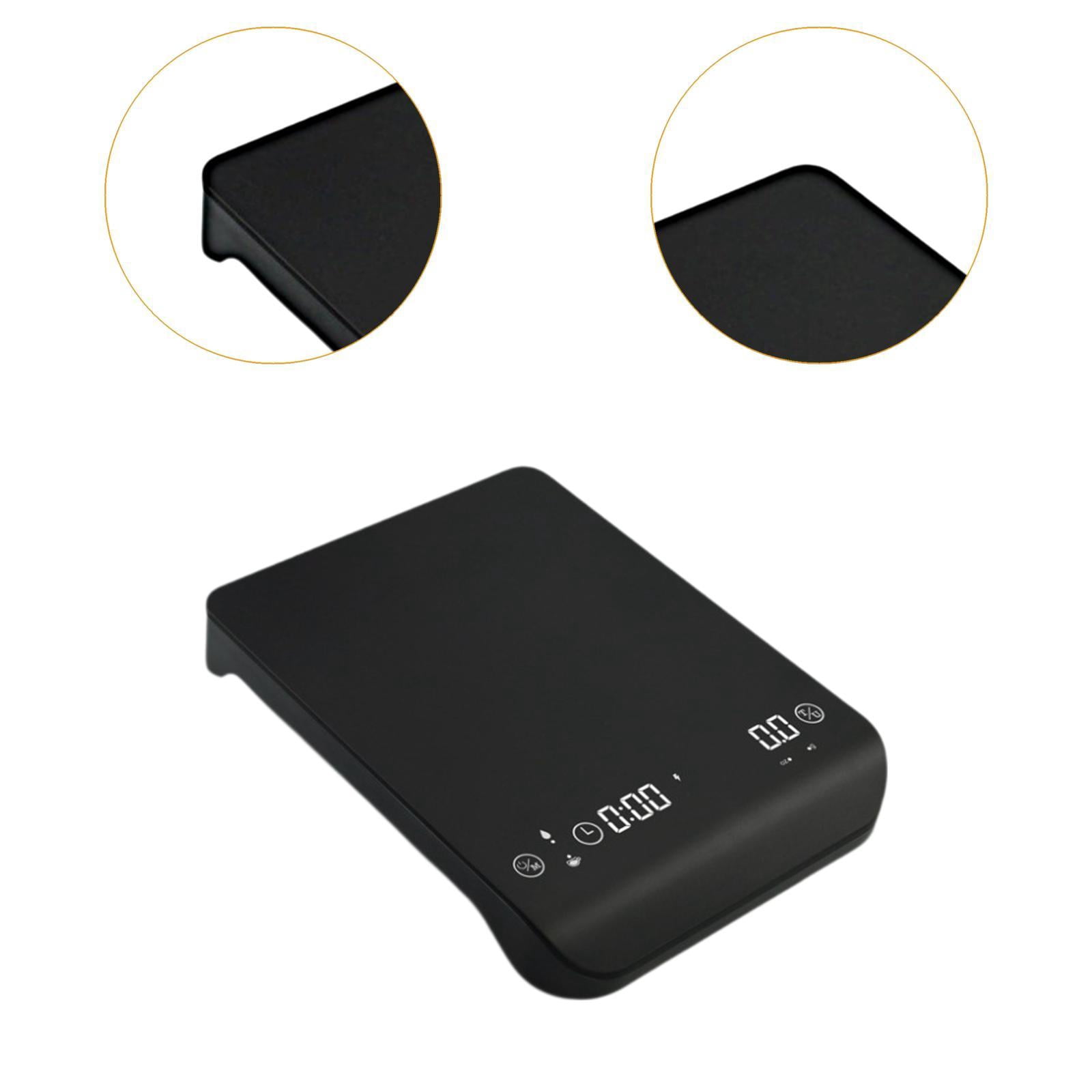 Fiocias Coffee Scale with Timer Espresso Scale Professional Easy to Use Scale Small Food