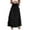 Black, variant on Womens Long Tulle Skirt A Line Ruffle Tiered Layered Skirts High Waisted Flowy Fairy Tutu Maxi Skirts