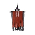 thumbnail image 2 of 1 Pcs Hanging Halloween Skeleton Ghosts Outdoor Decoration, Grim Reapers for Best Halloween Outdoor Decorations, Haunteds House Prop, Party Supplies (Orange), 2 of 9