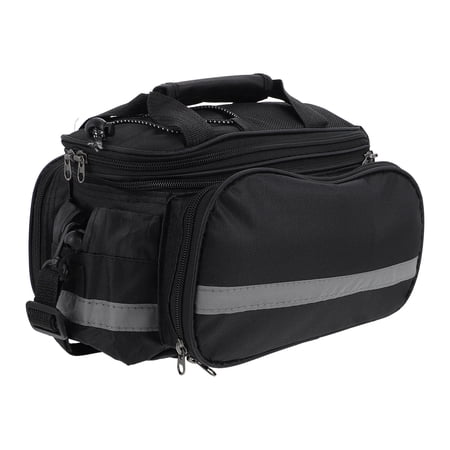 Large Capacity Bike Storage Bag Rear Rack Pouch Oxford Cloth Touring Accessory for Cycling and Travel