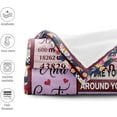 thumbnail image 5 of LHSHID 50th Birthday Gifts for Women 50th Birthday Decorations Women Blanket Funny Gifts for Women Gift Ideas for Her Wife Mom Bed Throw Cool Blanket 40"x50", 5 of 7