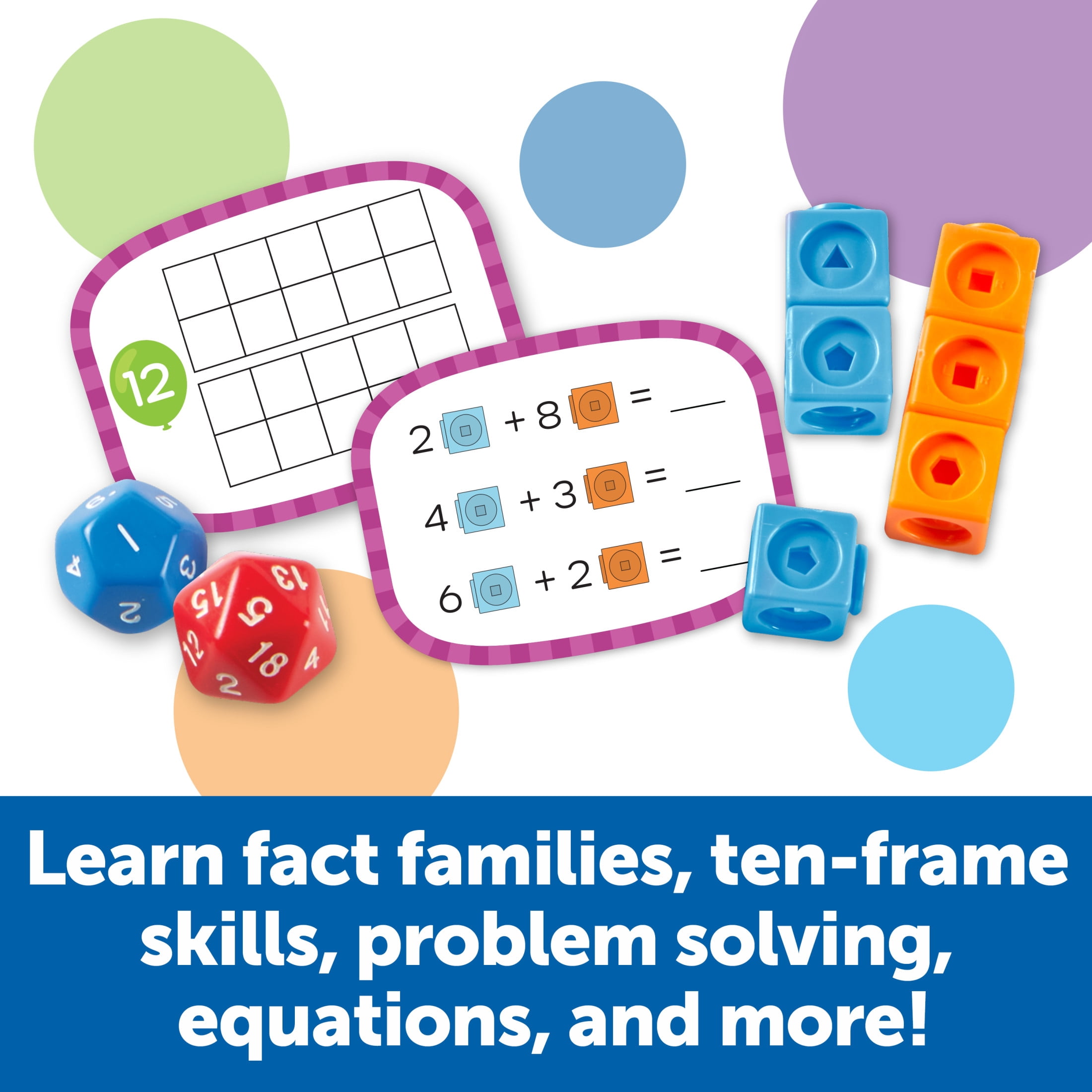 Learning Resources Skill Builders! 1st Grade Addition And Subtraction, Classroom Supplies, Homeschool Curriculum, Ages 6 +