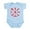 Sky Blue, variant on CafePress - Blood Red Viking Compass : Vegvisir Body Suit - Baby Light Bodysuit, Size Newborn - 24 Months