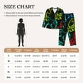 thumbnail image 6 of Kll Play Game Start Print Women'S Long Sleeve Pajamas With Pants Sleepwear Loungewear 2 Set-Xx-Large, 6 of 9