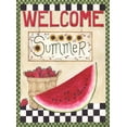 thumbnail image 2 of Shamp, Cindy 11x14 Black Ornate Wood Framed with Double Matting Museum Art Print Titled - Welcome Summer, 2 of 4