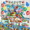 thumbnail image 5 of Mantel de Super Mario, decoración de cumpleaños de Mario Bros, mantel desechable impermeable, suministros para fiestas, regalos para baby shower, decoración, 5 of 5