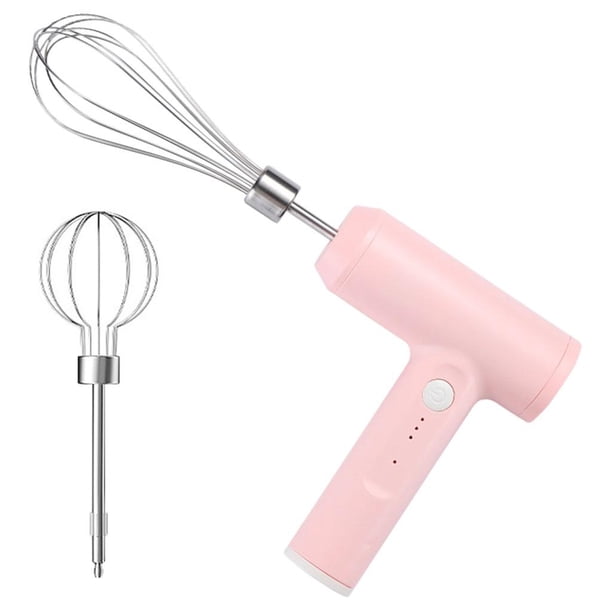 a inalámbrica 3 velocidades de huevos a Ayudante para hornear Rosa Gloria Licuadora inalámbrica