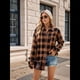 thumbnail image 5 of Camisas de Franela con Sobrecamisa A Cuadros Amarilla XL, 5 of 8