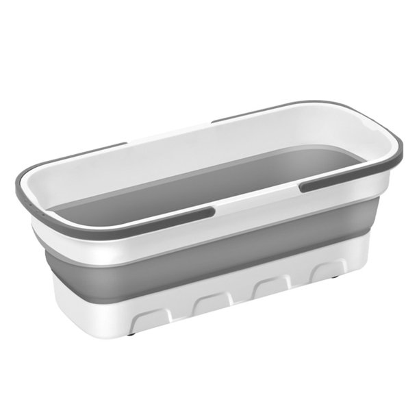 DQrwqpou Herramientas Cubo Pesca Barril Fregona Plegable Gran Capacidad para Lavado Pesca Camping