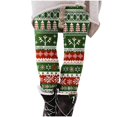 thumbnail image 2 of Christmas Leggings for Women Elastic High Waist Festive Print Tight Pants Workout Yoga Pants Holiday Leggings, 2 of 5