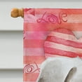 thumbnail image 3 of Carolines Treasures CK1392CHF Pug Love Flag Canvas House Size  Large multicolor, 3 of 4