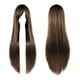thumbnail image 1 of Peluca Cafe Chocolate Castaño Oscuro Cabello Liso Sintetica con Fleco cafe Unitalla Lymalimoon SW Lisa Cafe Oscuro, 1 of 5