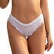 thumbnail image 1 of Gibobby Panty sexy Ajuste Ropa interior de mujer Bragas de encaje sexy Estiramiento Hipster Calzoncillos Ropa interior Señora Ropa interior(Blanco， M), 1 of 5
