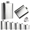 thumbnail image 4 of Wosthever Mini petaca portátil 4 5 6 7 8 9 10 Licor de cadera de acero inoxidable de 18 oz Cocina y Comedor TYPE7 10 onzas, 4 of 6