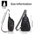 thumbnail image 4 of Bandolera BIAVOI, antirrobo, bolso de mano pequeño, negro, 4 of 7