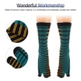 thumbnail image 3 of Mobestech 5 Pairs Cotton Tabi Socks Breathable Two Finger Design Assorted Color for Women, 3 of 7