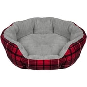 Vibrant Life 19" Small Cuddler, Red Plaid