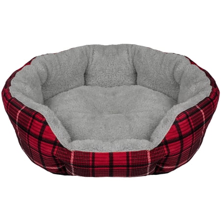 Vibrant Life 19" Small Cuddler, Red Plaid