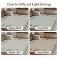 thumbnail image 7 of ODIKA 6'x9' Washable Area Rug Checkered Diamond Dot With Modern Interlocking Striped Accents for Queen Size Bedroom, Under Bed, Master Suite, Easy Care, Non-Shedding, 7 of 7
