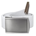 thumbnail image 2 of Gelante Canvas Web Belt Adjustable Heavy Duty Durable Casual Work Outdoor Men Women Metal Buckle, 2 of 2