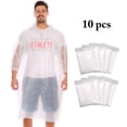 thumbnail image 1 of Coofit Poncho de Pluie Jetable Adulte Imperméable Poncho d'Urgence pour Voyage, 1 of 2