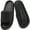 Black, variant on Pillow Slippers for Women Men Non Slip Quick Drying Shower Slides Bathroom Sandals Ultra Cushion Thick Sole House Shoes
