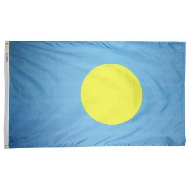 Annin Flagmakers 221530 Drapeau Palau Nyl-Glo 2 Pi X 3 Pi