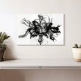 thumbnail image 2 of Elephant Stock Alchemy Wall Art - Horizontal Canvas Wall Art - Living Room Wall Decor - Abstract Canvas - Black And White Decor By Ben Heine - 12" x 8", 2 of 8