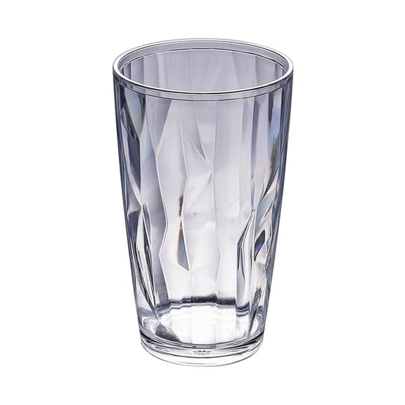 SIEYIO Unbreakable Drinking Glasses 490ml Acrylic Shatterproof Water Tumblers Beer Cup