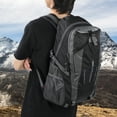 thumbnail image 3 of Mochila de Nailon Impermeable, Capacidad de 40 Litros, Múltiples Bolsillos, Correa de Hombro Ajustables, Ideal para Escalar, Senderismo, Acamp y Viajar, 3 of 7
