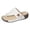 White, variant on Platform Sandals for Women Comfortable Cushioned Flip Flops with Arch Support Fashion Hollow out Gladiator Summer Dress Shoes Beige Size 7