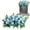C, variant on Artificial Single Realistic Floral Elegant Design for Home Party Holiday Decoration